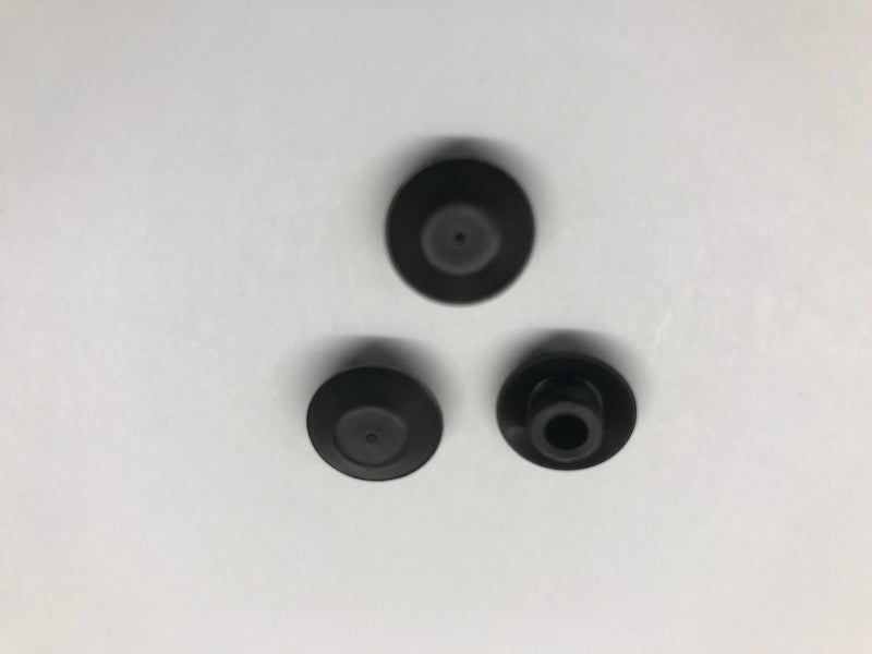 Caplugs سدادات ثقوب بلاستيكية سوداء بعمق 0.25 بوصة BPF-1/4" وقطع معدنية لإصلاح الدنت بدون طلاء (50) - Image 2